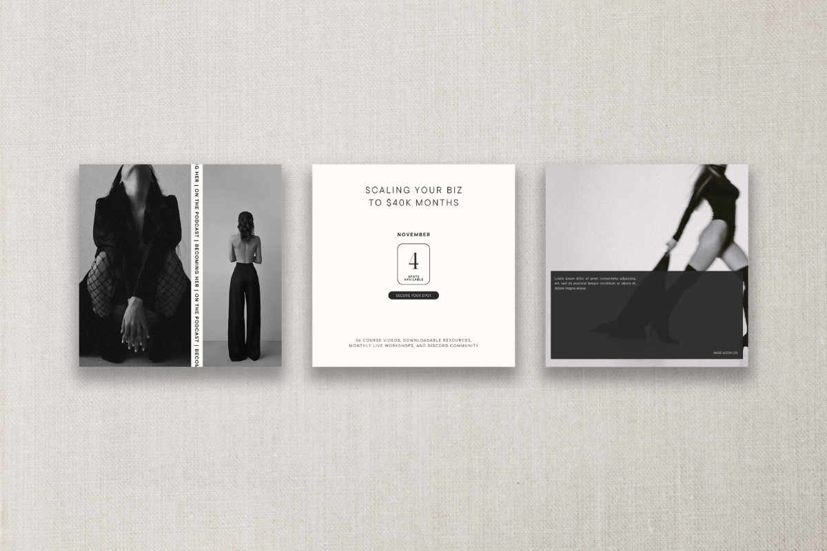 MUSE | Social Media Template, a Social Media Template by Luna Soul Design (Photo 2 of 11)