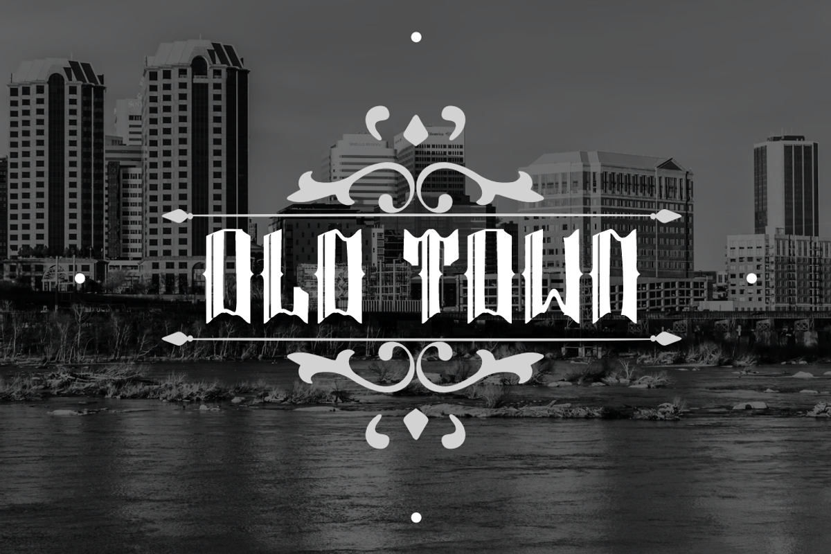 Black Purhel - Medieval Font, a Blackletter Font by QR Design Studio (Photo 3 of 6)