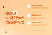 Tasty Brownies - a Fun Font, a Script Font by Ali Hamidi (Thumbnail 6 of 9)