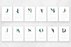 2021 Botanical Calendar