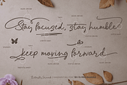 Butterfly Serenade Font, a Handwritten Font by Letterhanna Studio (Thumbnail 3 of 13)