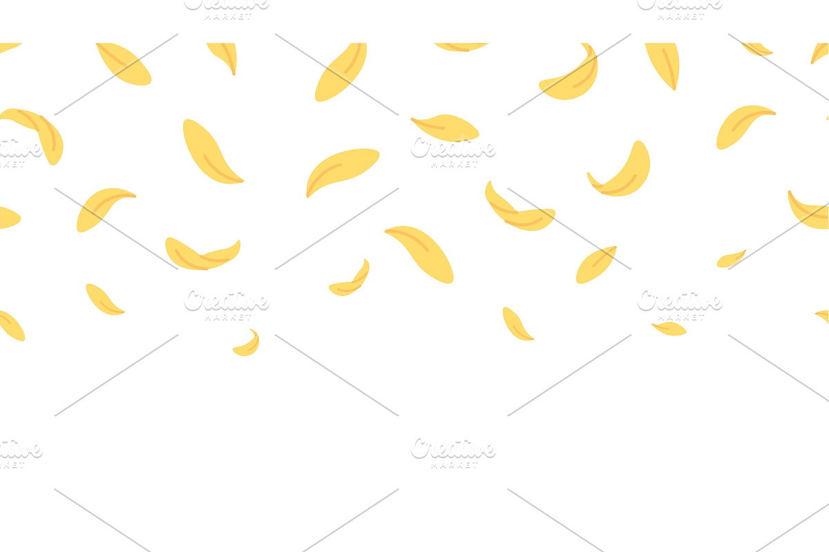 Yellow falling petals. Flower petal, a Background Graphic by LadadikArt (Photo 1 of 3)