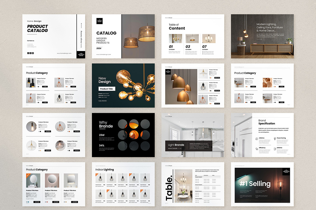 A5 Landscape Brochure Catalog, a Brochure Template by Creativity-Design (Photo 8 of 9)