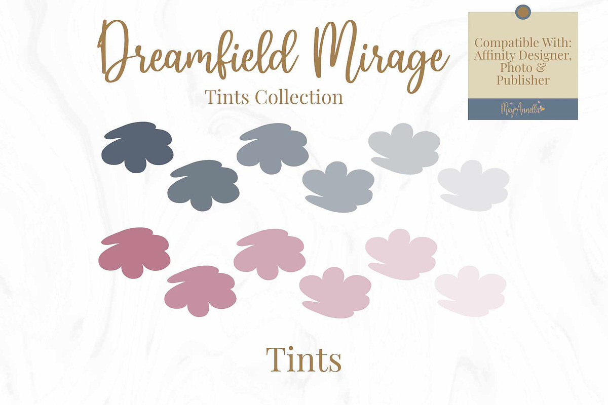 72 Colour Tints for Affinity, a Palette Add-On by May Annella (Photo 4 of 8)