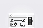 Bundles Travel Navigation Icon, an Outline Icon by adenpinkstore (Thumbnail 4 of 18)
