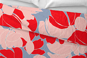 Vibrant bold blooms silhouette, a Pattern Graphic by Cotton Melon pattern Shop (Thumbnail 4 of 5)