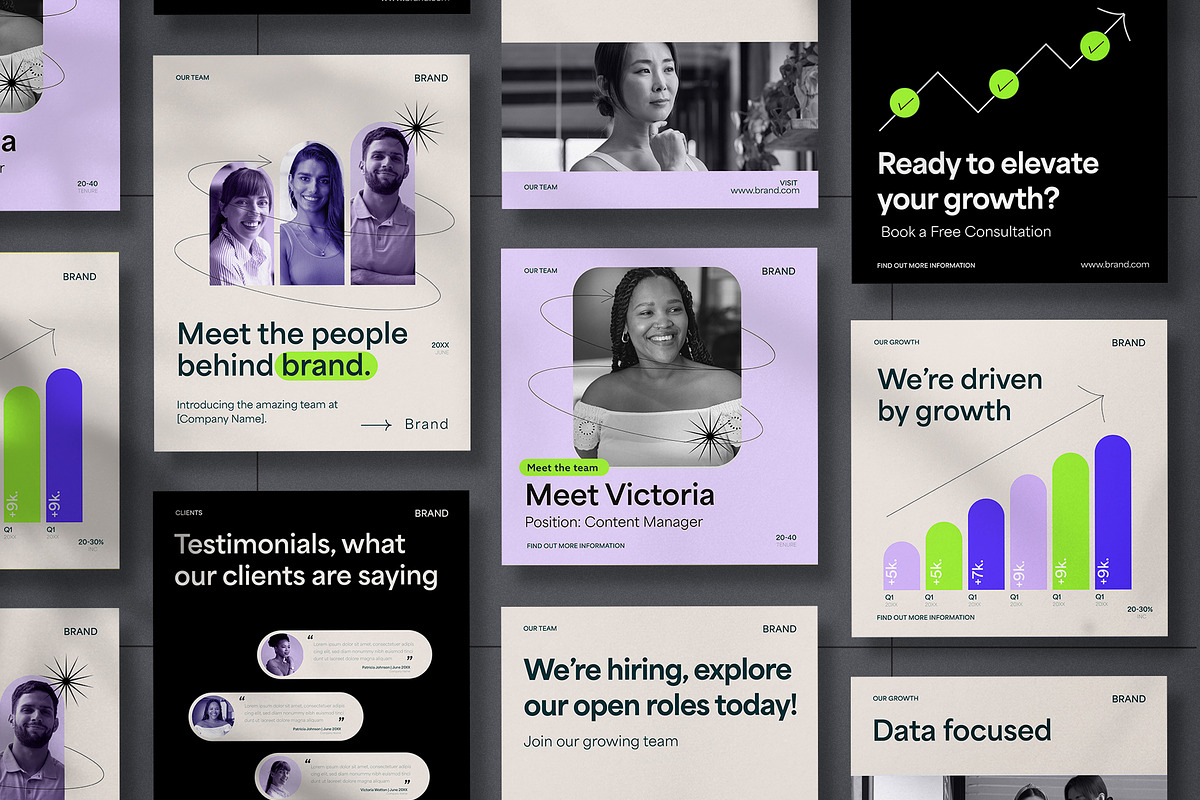 Modern Social Media Corporate Kit