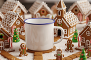 Rustic Christmas Mug Bundle 400 JPG, a Cups & Container Mockup by KennedyStudio (Thumbnail 6 of 11)
