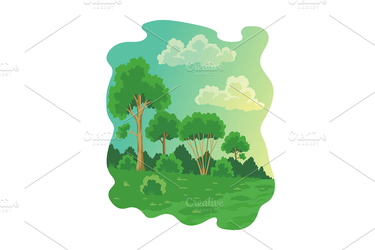Before climate change. Global, an Object Illustration by the8monkey