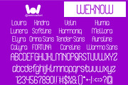 Hidden Beauty font, a Sans Serif Font by weknow (Thumbnail 3 of 8)