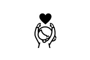 Cute Love Girl Silhouette Bundle, an Illustration by Designs_River (Thumbnail 18 of 53)