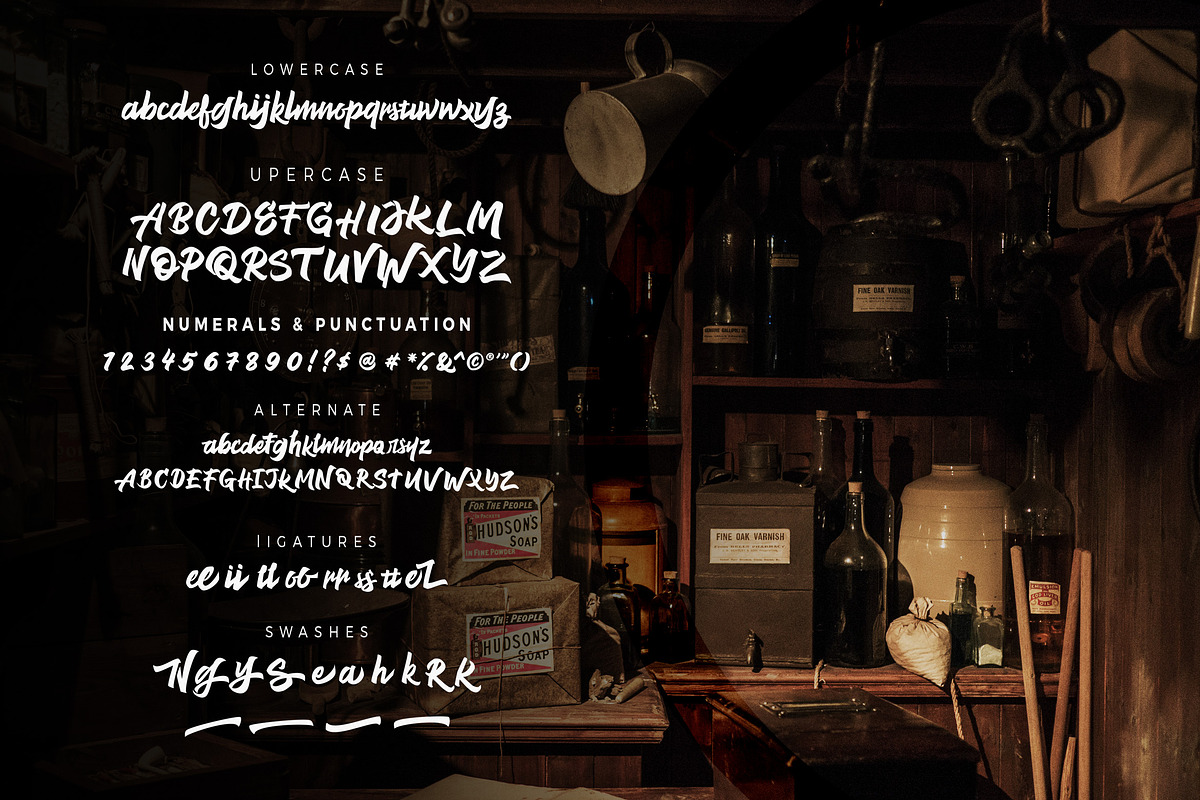 Never Ending - Vintage Script, a Script Font by Inspiratype (Photo 7 of 10)