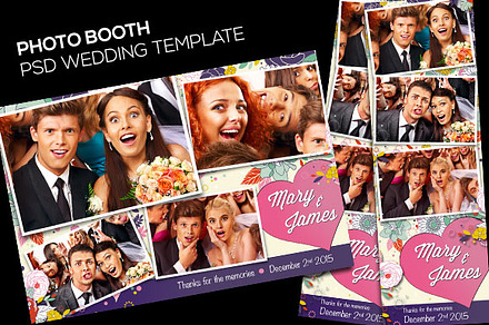 Photo Booth Customizable Template
