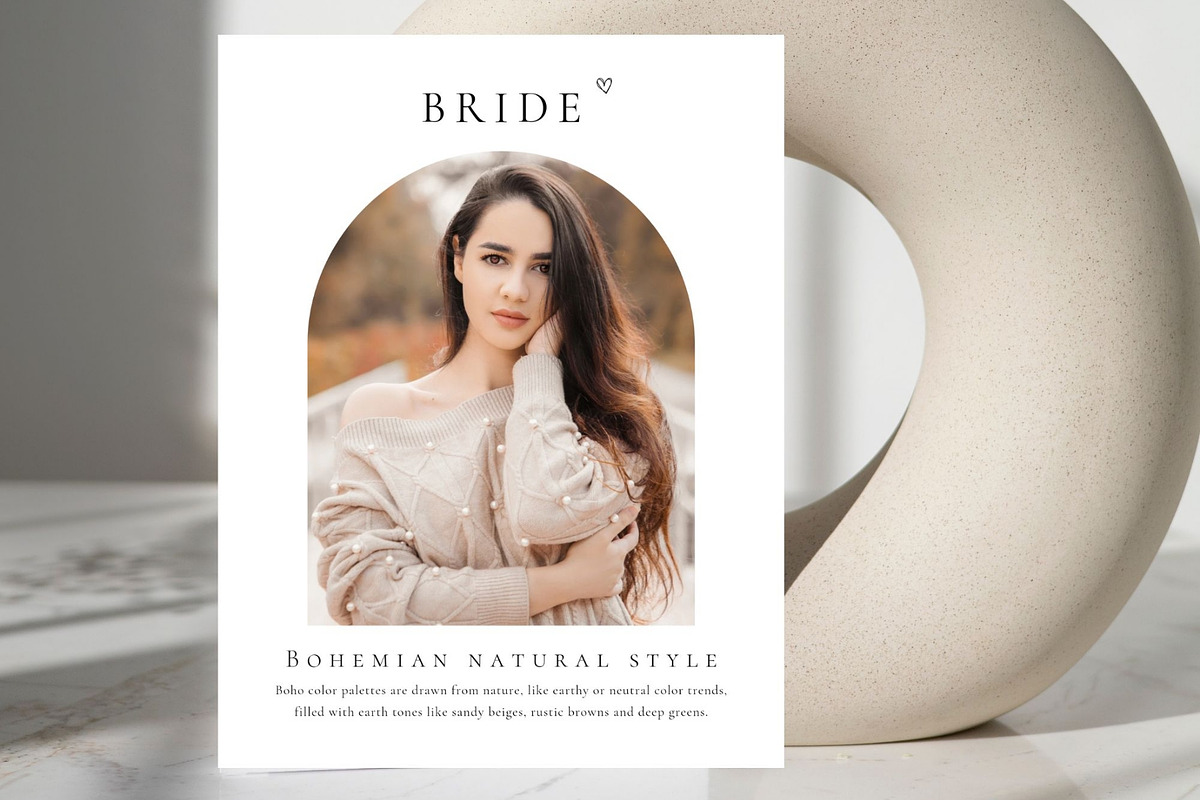 Wedding mood board Canva template, a Card Template by EvaTemplates (Photo 8 of 8)
