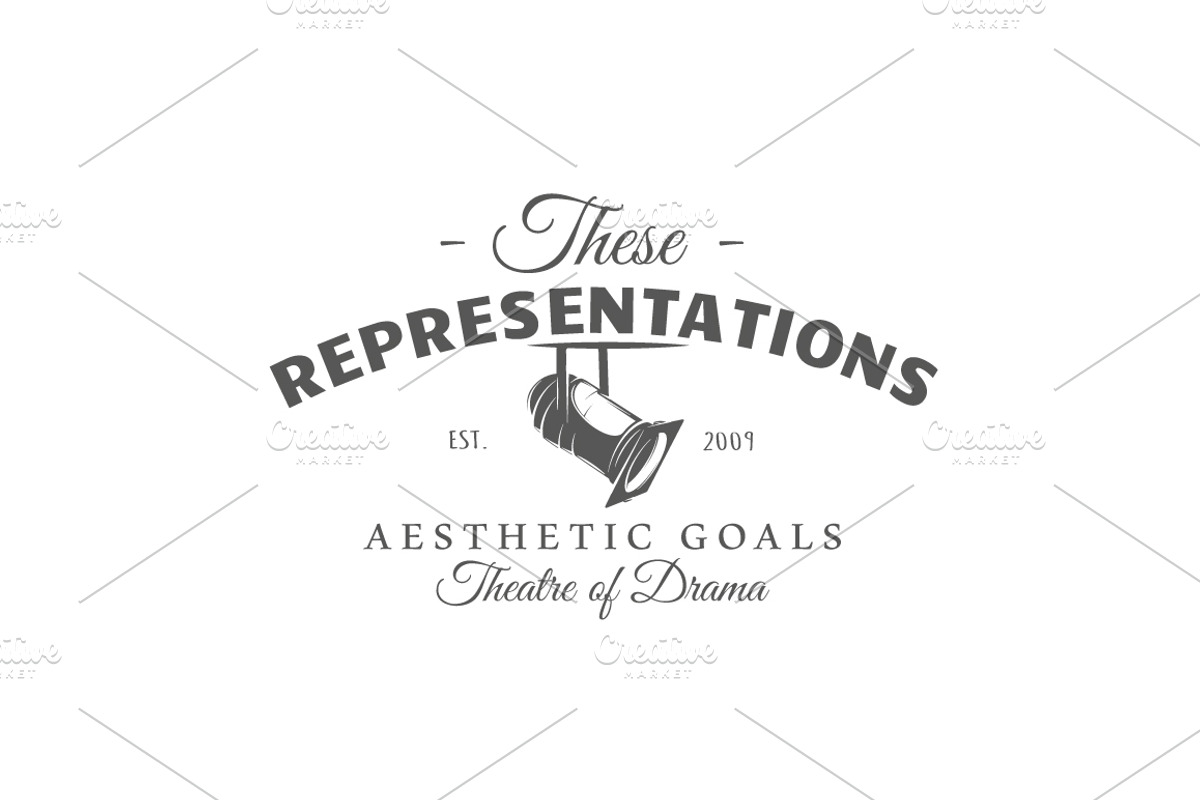 27 Theatre logos templates, a Branding & Logo Template by Art Design (Photo 37 of 38)