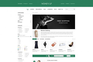 WomenUp Fashion Shopping Theme