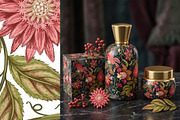 Bramble Jacobean Floral Pattern, a Pattern Graphic by Sonulkaster (Thumbnail 8 of 13)