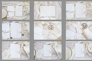 Floral Vintage Wedding Mock Ups, a Product Mockup by Wonderland Styled Stock (Thumbnail 7 of 8)