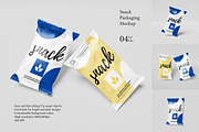 Snack Packaging Mockup, a Cups & Container Mockup by Graphic_world89 (Thumbnail 1 of 5)