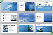 Aqua Surfing Google Slides, a Presentation Template by Infinity Vector Studio (Thumbnail 5 of 5)