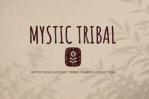 Mystic Tribal: Hand-Drawn Symbols