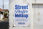 Street Poster Mockup, a Product Mockup by Pitchlook.Studio (Thumbnail 3 of 4)