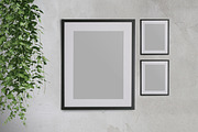Posters fully editable mockups, a Print Template by Marie Smth (Thumbnail 2 of 3)