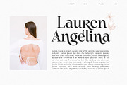 Astegra - Ligature Serif, a Serif Font by Mulkan Nazir (Thumbnail 3 of 17)