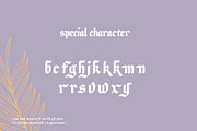 Sunset Road Typeface, a Blackletter Font by Emyself Design (Thumbnail 5 of 12)