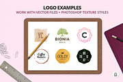 Premium set of 100 Logos #1, a Branding & Logo Template by Graphic Ghost (Thumbnail 3 of 8)