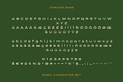 Thriver – Retro Display Font Family, a Sans Serif Font by SNI Typeworks (Thumbnail 7 of 11)