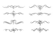 Calligraphy swirls dividers, an Object Graphic by Woters little shop (Thumbnail 2 of 3)