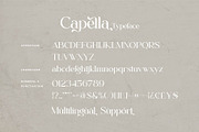Capella - Stylish Ligature Font, a Serif Font by Aqeel_Art (Thumbnail 7 of 9)