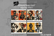 Whimsical Playing Card, Vintage Page, a Person Illustration by Digital Art Mahdiseño (Thumbnail 4 of 10)