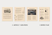 Vintage Recipe Book Template CANVA, a Magazine Template by OrganizationOasisRo (Thumbnail 5 of 10)