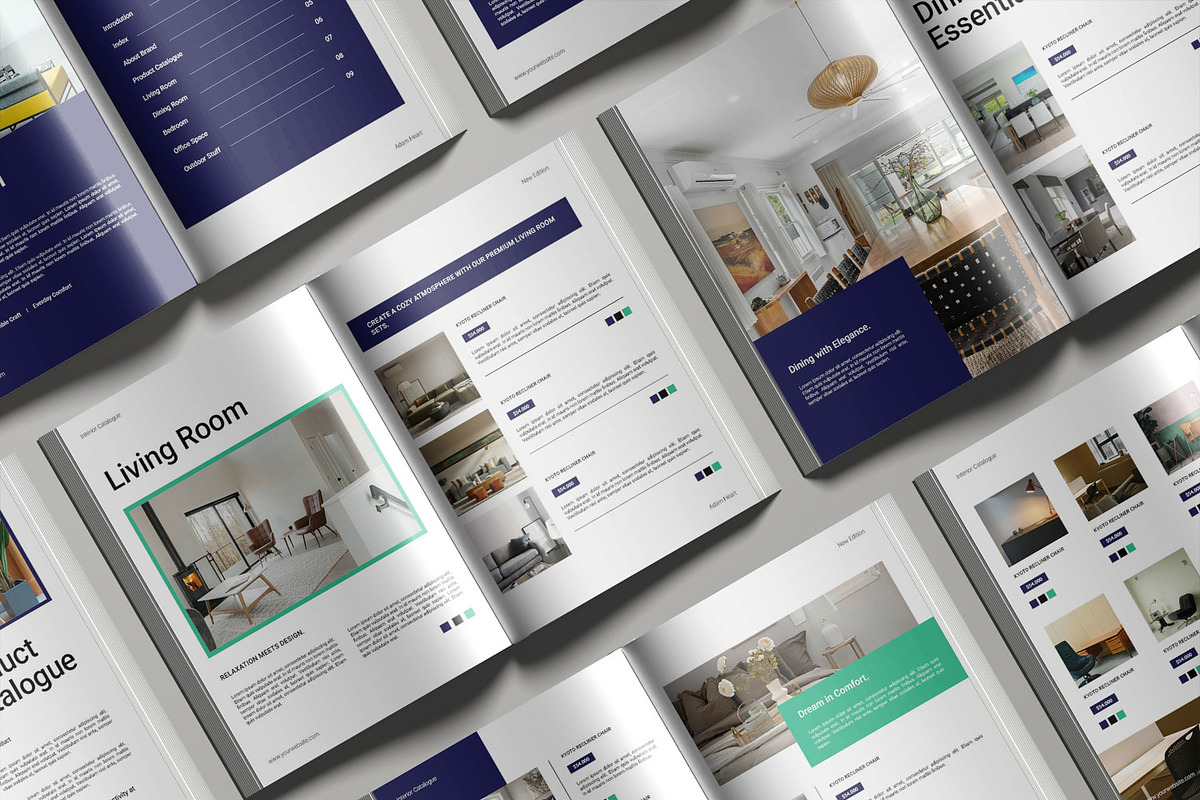Interior Product Catalog, a Magazine Template by Haps Space (Photo 7 of 8)