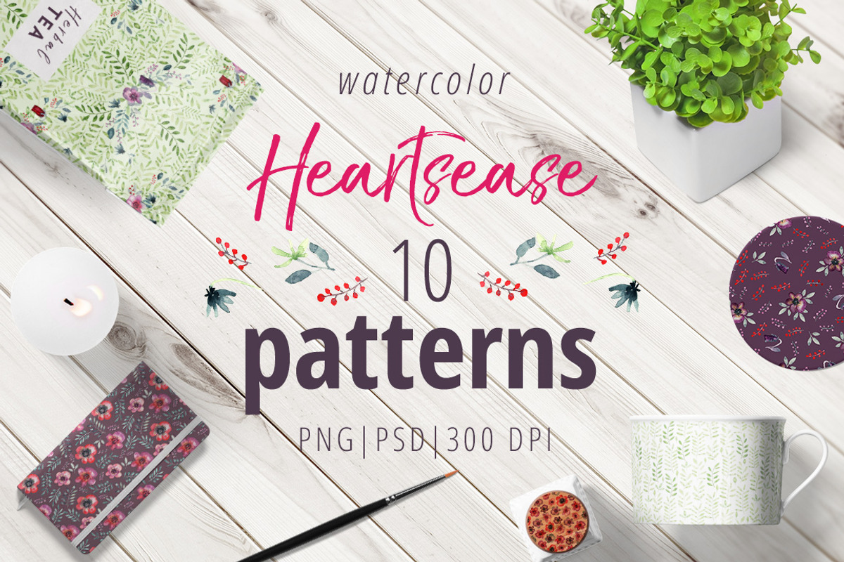 Wreath Creator Bundle&patterns, an Illustration by Gray Cat Graphics (Photo 9 of 9)