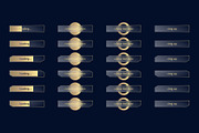 Glassmorphism effect designs, Vector, a Stationery Template by Zimages (Thumbnail 9 of 10)