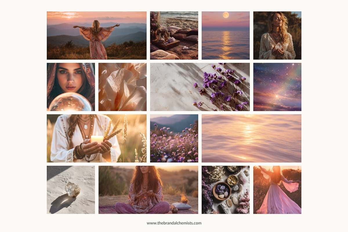 Modern Mystic Brand System + UI Kit, an UI Kit Template by The Brand Alchemists (Photo 7 of 12)