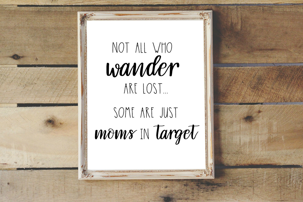 Hand Lettered Font Duo preview 5