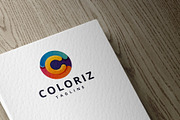 Colorful Circular C Letter Logo, a Branding & Logo Template by Design_Planet (Thumbnail 2 of 2)
