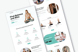 Yoga Harmony - Website Template