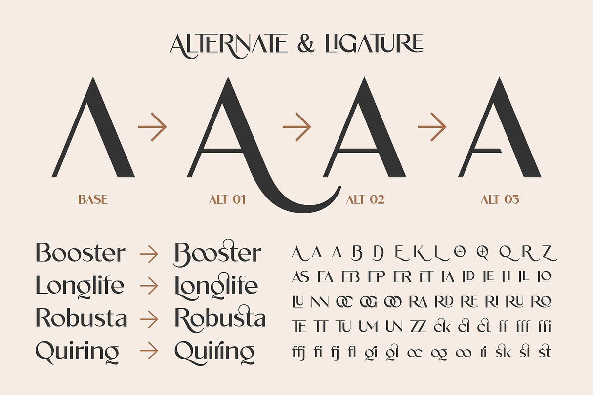 Velorina Font Family, a Sans Serif Font by Asenbayu (Photo 9 of 14)