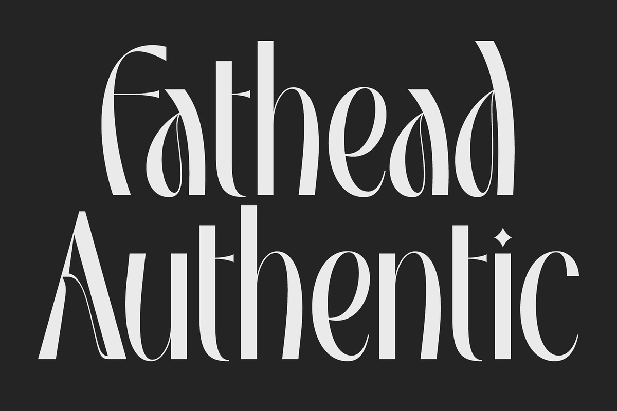 Fathead Authentic, a Sans Serif Font by NYDESIGN (Photo 1 of 10)
