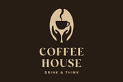 Coffee House Logo, Coffee Cup, an Object Illustration by PushLogo (Thumbnail 3 of 3)