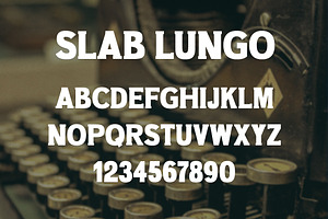 Slab Lungo - Vintage Serif Slab