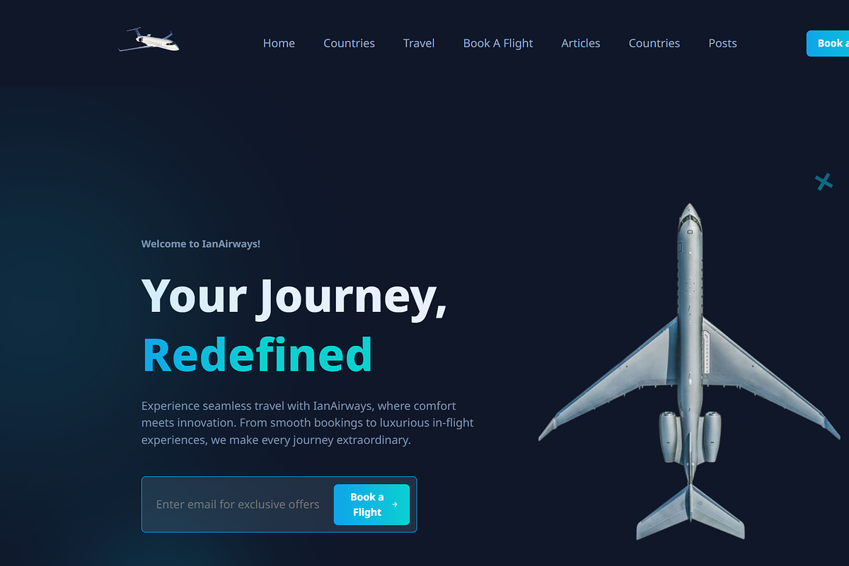 IanAirways- Travel Template, a HTML Template by NomaTemplates (Photo 4 of 22)