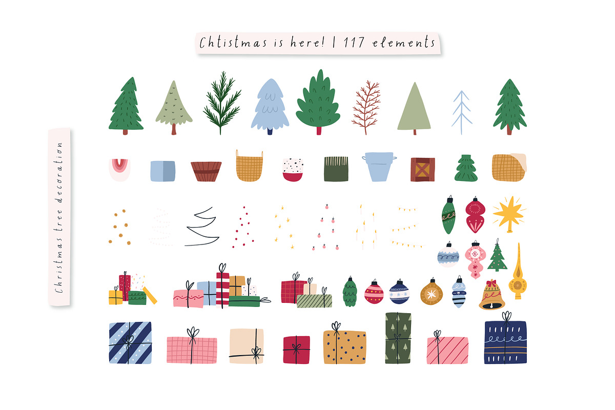 Winter city creator - vector + Canva, a Seasonal Illustration by Valerie (Photo 4 of 16)