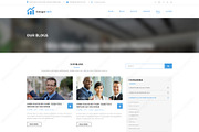 One Page SEO PSD Website Template, a Landing Page Template by WebbyTemplates (Thumbnail 3 of 4)