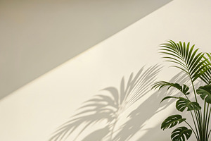 shadow of a Monstera, a Photo by rarrarorro